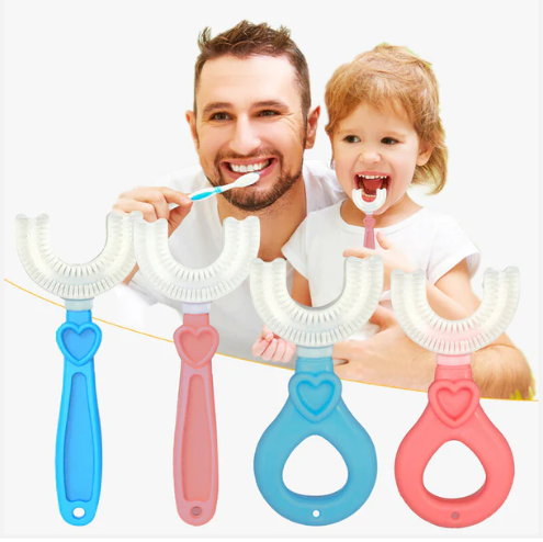 brosse à dents pour enfant 2-12 ans ( 2 acheter + 1 OFFERT )