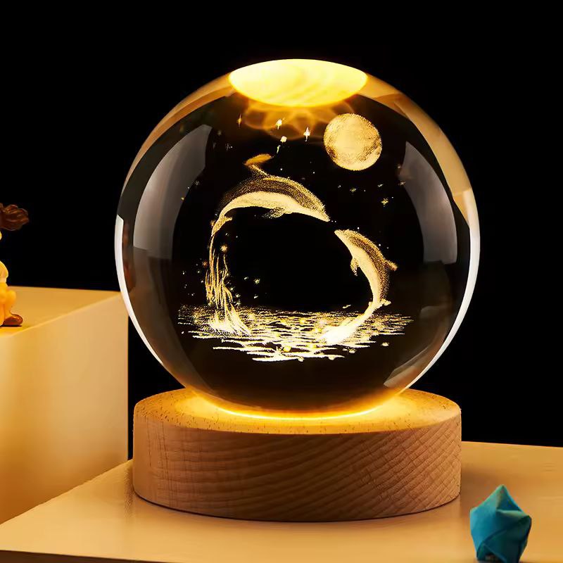 Lampe Boule de Cristal