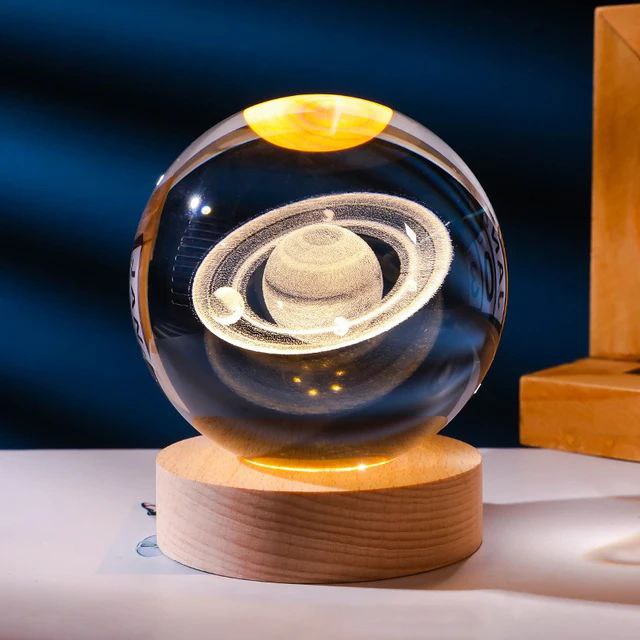 Lampe Boule de Cristal